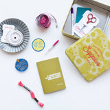 Cotton Clara - Embroidery Starter Kit Sewing Tin