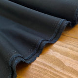 Cotton Canvas - Black - Woven Fabric