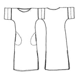 Tessuti Fabrics - Coni Tunic - Paper Sewing Pattern