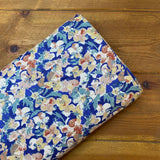 Floral Viscose Twill - Cornflower Meadow