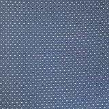 Navy Jacquard Stitch - Cotton Fabric