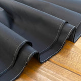Cotton Poplin - Black - Shirting Fabric