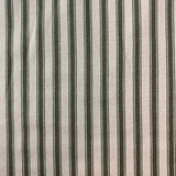 Green Ticking - Cotton Fabric