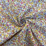 Cream Rose Spring Ditsy -  Cotton Fabric - Oeko-Tex Standard 100