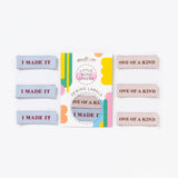 Little Rosy Cheeks - TEXTURED PASTELS - Sewing Labels Tags