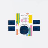 Little Rosy Cheeks - ME MADE STAR BLUE VELVET - Sewing Labels Tags
