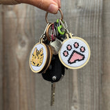 The Crafty Kit Company - Santa Mini Matchbox Christmas Cross Stitch Kit