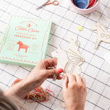 Cotton Clara - Dala Horses Embroidery Board Kit