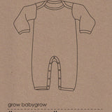 Two Stitches Patterns - Babygrow Sewing Pattern