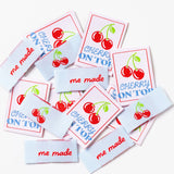 Little Rosy Cheeks - CHERRY ON TOP - Sewing Labels Tags