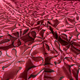 Fabric Godmother - Beau Magenta - Satin Viscose Fabric