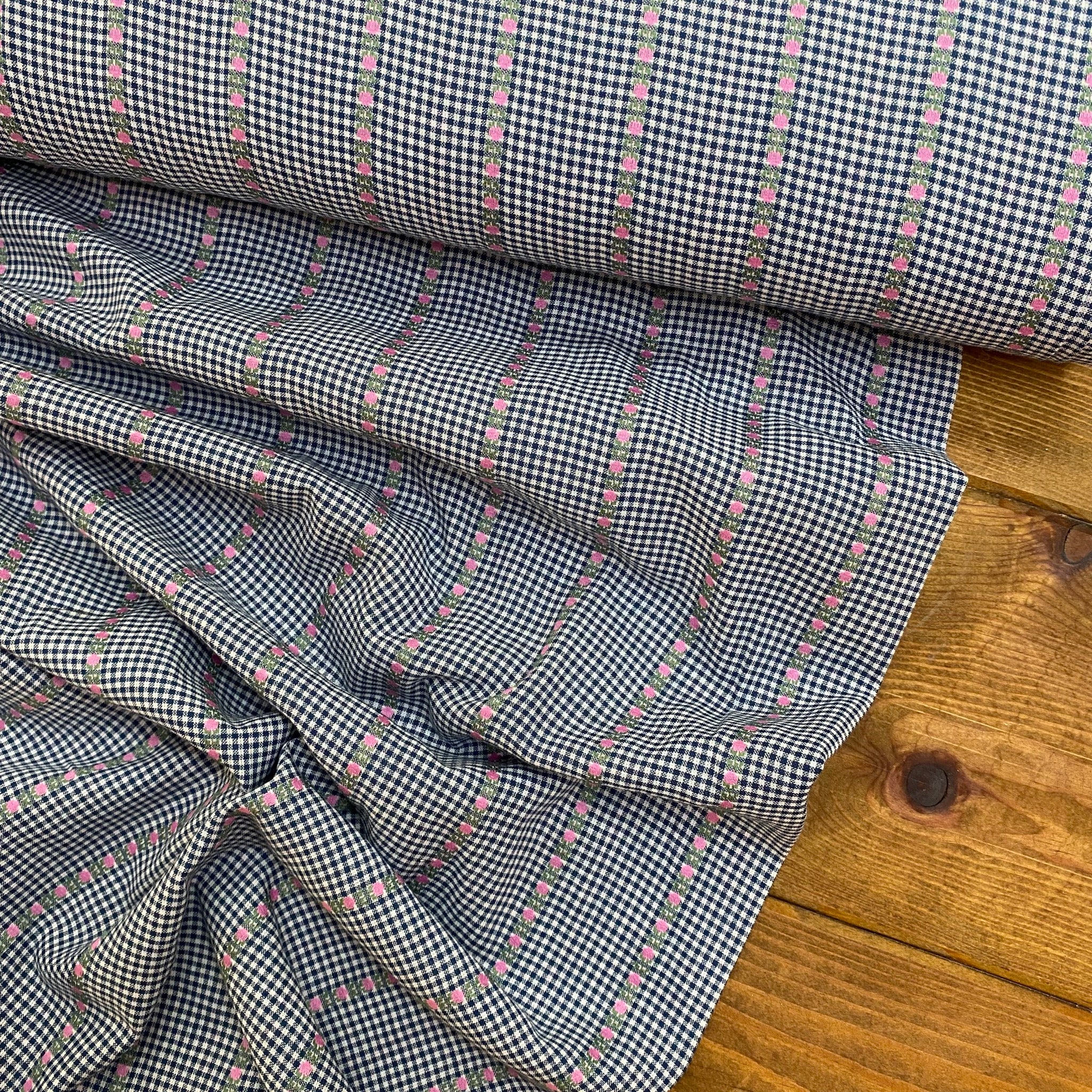 Cotton Gingham Jacquard