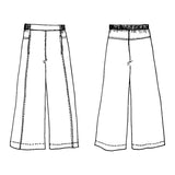 Tessuti Fabrics - Grazia Culottes - Paper Sewing Pattern