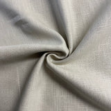 Grey - Cotton Ramie Fabric - Oeko-Tex Standard 100