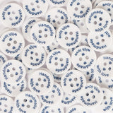 15mm 2 hole - 'Handmade with Love' - Button