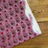 Indian Block Print - Blooming - Magenta