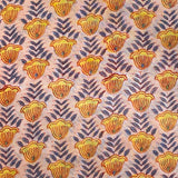 Indian Block Print - Blooming - Peony Blush