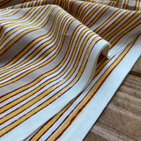 Indian Block Print - Stripes - Apricot
