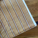 Indian Block Print - Stripes - Apricot