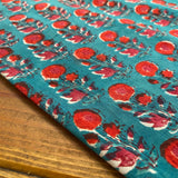 Indian Block Print - Blooming - Daphne