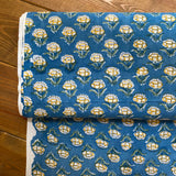 Indian Block Print - Blooming - Skylar
