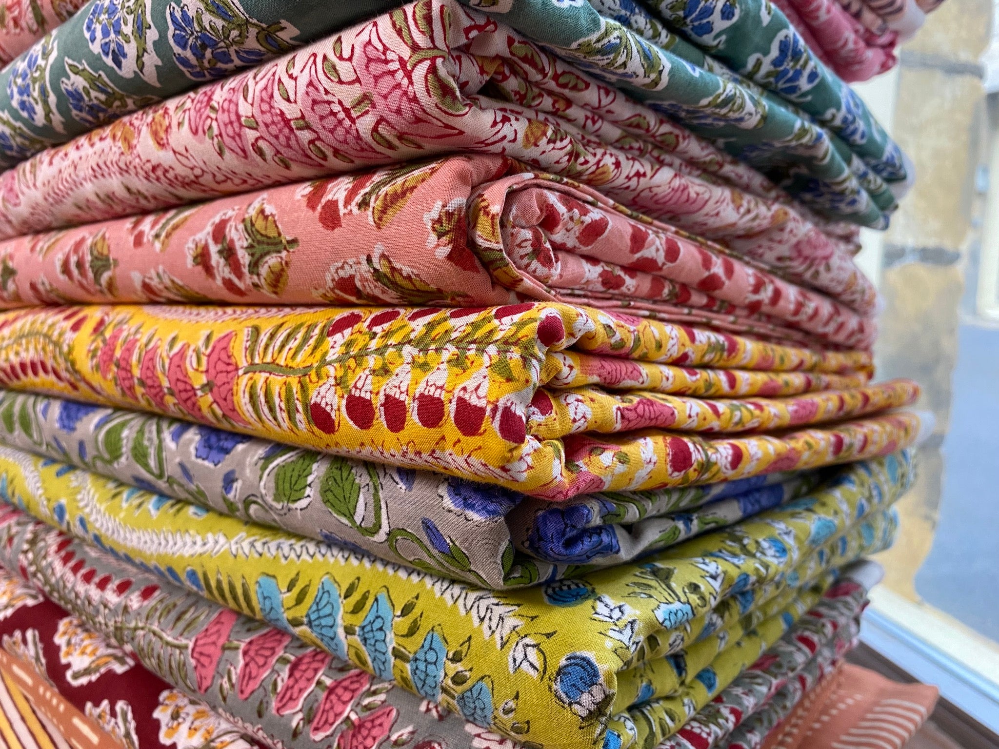 Welcoming A New Range Of Indian Block Print Fabric
