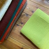Indian Pintuck Cotton - Lime