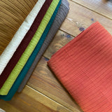 Indian Pintuck Cotton - Orange
