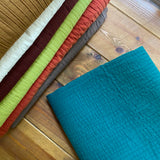 Indian Pintuck Cotton - Teal