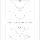 ZERO WASTE - Jumper - PDF Sewing Pattern (Copy)