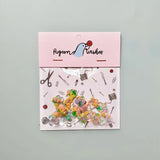 Pigeon Wishes Buttons - Midsommar - 15mm x15