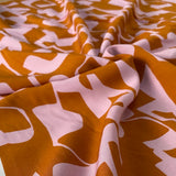 Geometric Spice - Viscose Fabric