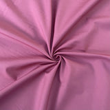 Dusky Pink Plain - Cotton Poplin Fabric