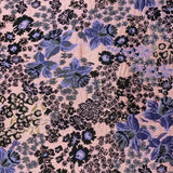Jacquard Flowers - Polyester Fabric