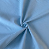 Sky Blue Brushed Flannel - Cotton Fabric - Oeko-Tex Standard 100