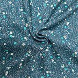 Art Gallery Fabrics - Winterberry Pine - Viscose Fabric