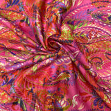 Pink Paisley - Cotton Lawn Fabric