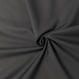 Black Plain - Cotton Poplin Fabric