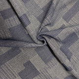 Patchwork Jacquard Denim - Cotton Fabric