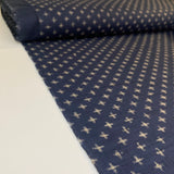 Nara Homespun - Indigo - Cotton Fabric