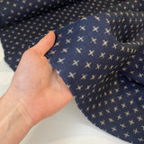 Nara Homespun - Indigo - Cotton Fabric