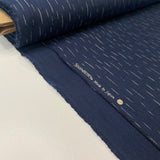 Nara Homespun - Indigo - Cotton Fabric