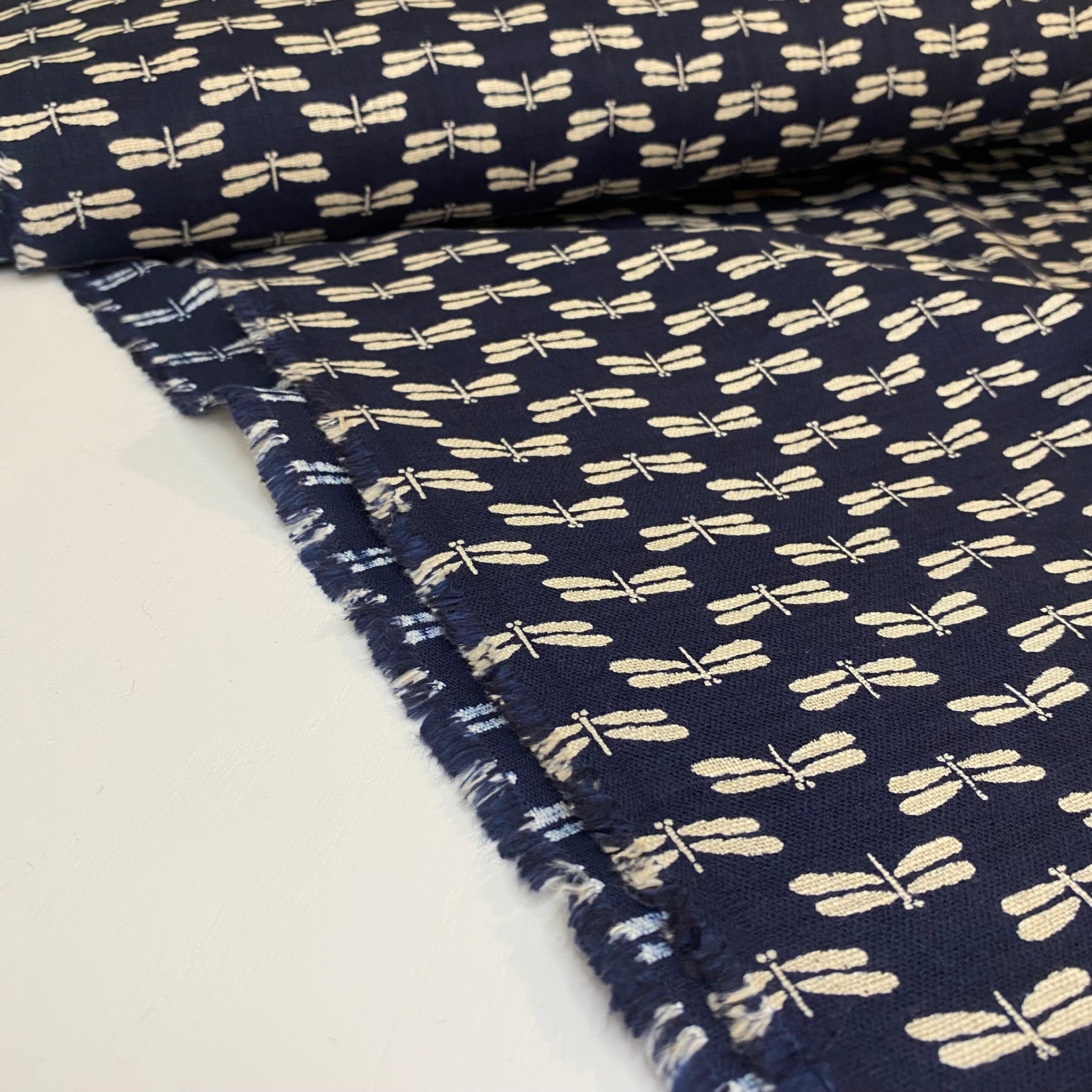 Nara Homespun - Indigo - Cotton Fabric