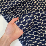 Nara Homespun - Indigo - Cotton Fabric