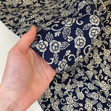 Nara Homespun - Indigo - Cotton Fabric