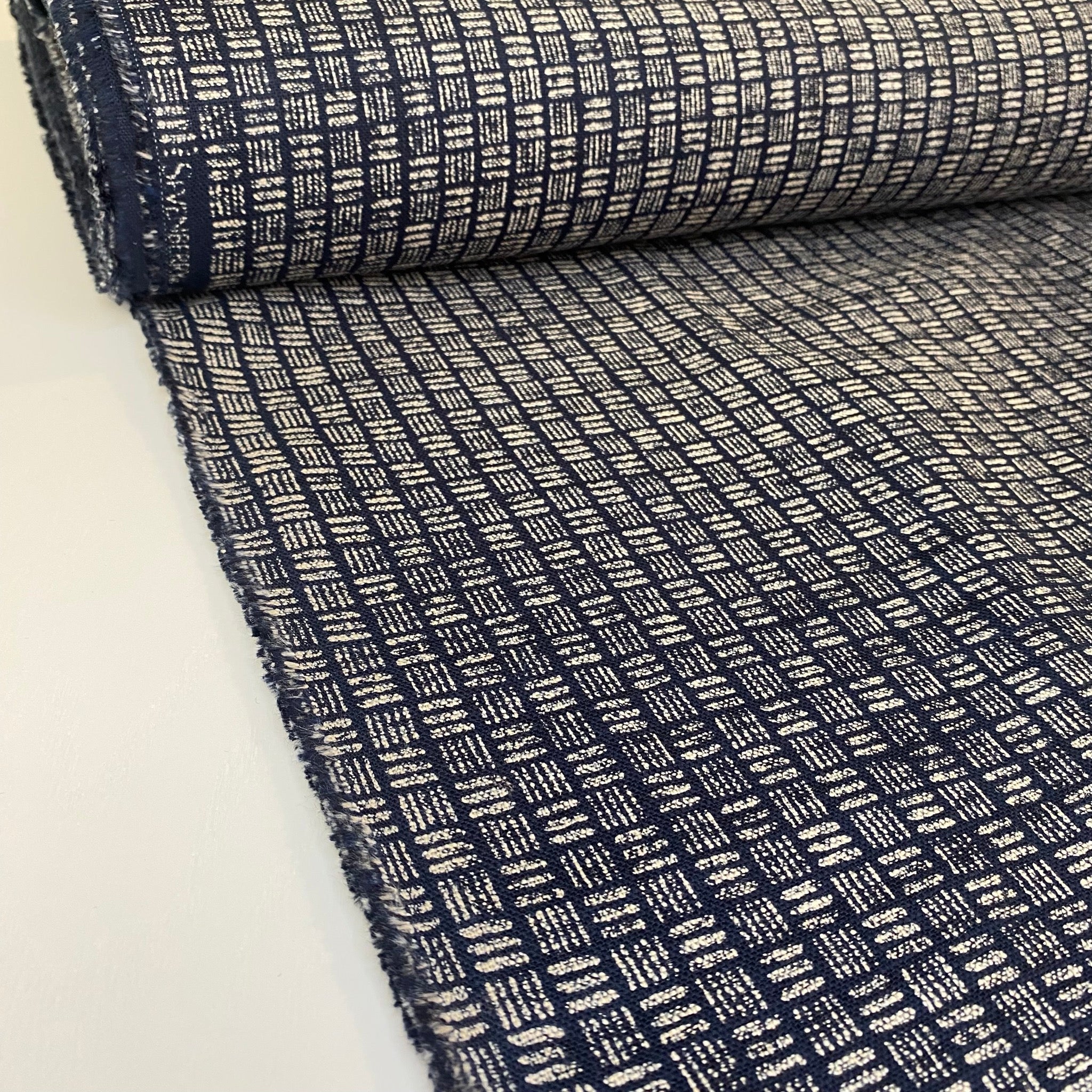 Nara Homespun - Indigo - Cotton Fabric