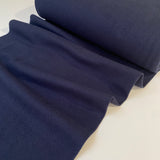 Navy - Jersey Ribbing Fabric - Oeko-Tex-Standard 100