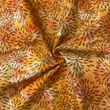 Sunset Orange Batik - Cotton Fabric