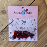 Pigeon Wishes Buttons - Beloved - 15mm x15