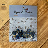 Pigeon Wishes Buttons - Roswell - 15mm x15